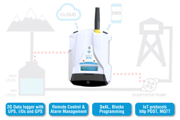 MyALARM SeAL | nuovo Datalogger IoT  All-In-One per piccoli impianti