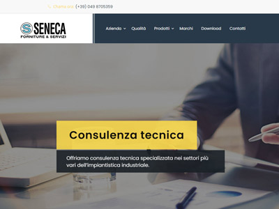 Il nuovo sito di SENECA Forniture